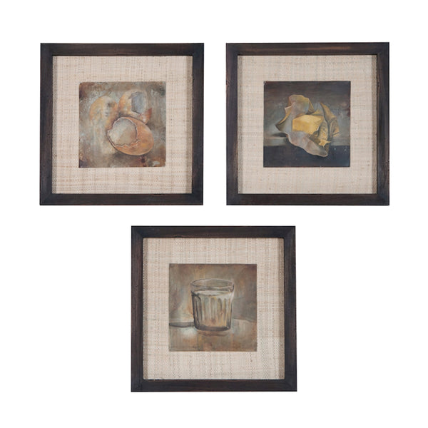 Framed Reclaimed Tin Signs