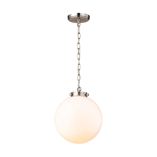Gramercy 1 Light Pendant In Satin Nickel
