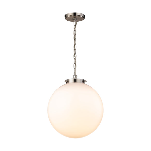 Gramercy 1 Light Pendant In Satin Nickel
