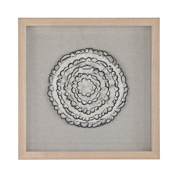 Feather Swirl Wall Decor