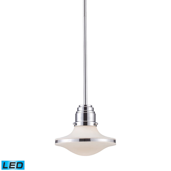 Retrospective 1 Light LED Pendant In Polished Chrome