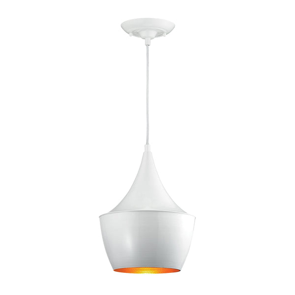 Sorenson 1 Light Pendant In Gloss White