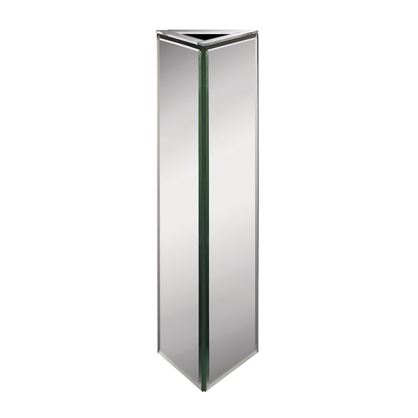 Triangular Mirrored Vase - Large