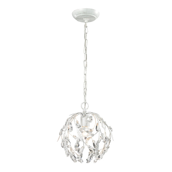 Circeo 1 Light Mini Pendant In Antique White