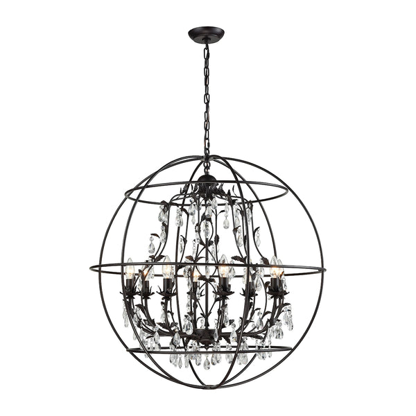 Bridget 8 Light Chandelier In Oil Rubbed Bronze