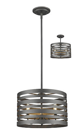 Z-Lite Memphis 3 Light Pendant 441-16BRZ