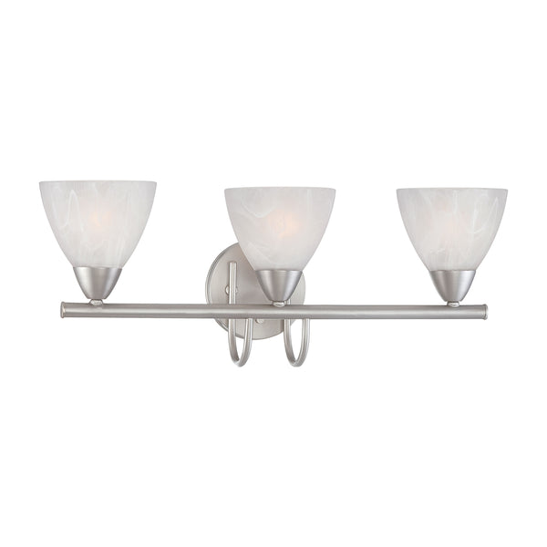 TIA wall lamp Matte Nickel 3x100W 120V