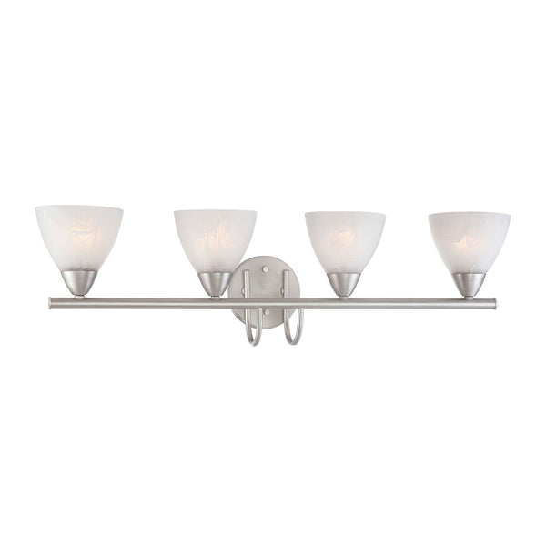 TIA wall lamp Matte Nickel 4x100W 120V