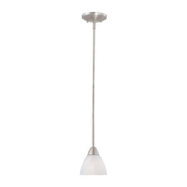 TIA pendant Matte Nickel 1x100W 120V