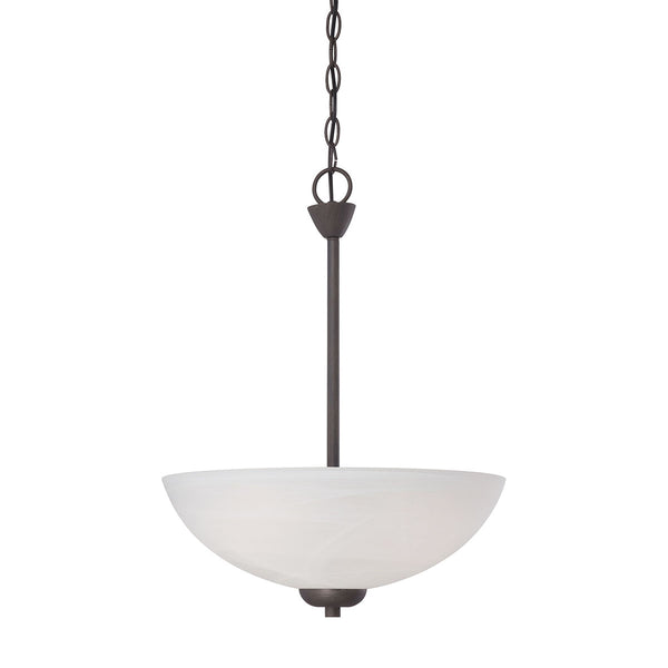 TIA pendant Painted Bronze 3x100W 120V