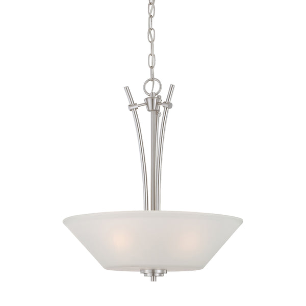 PITTMAN pendant Brushed Nickel 3x100W