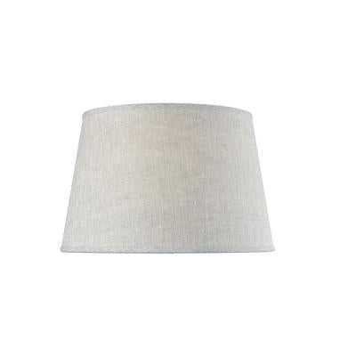 Ice Cold Cola Textured Light Stone Linen Fabric Table Lamp Shade