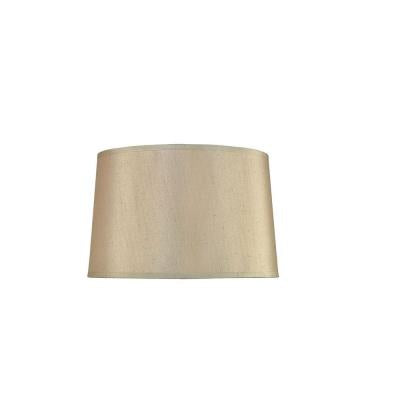 Joule Gold Faux Silk Fabric Table Lamp Shade