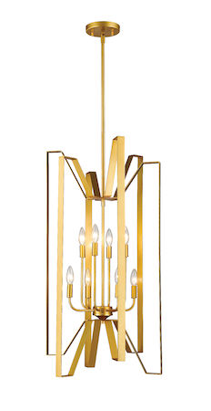 Z-Lite Marsala 8 Light Pendant 4000-8PMG