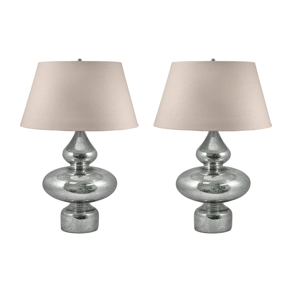 Genie Mercury Glass Table Lamp