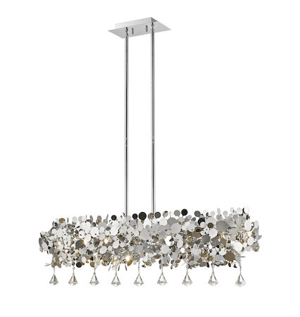 Z-Lite Monaco 8 Light Pendant 1001-42CH