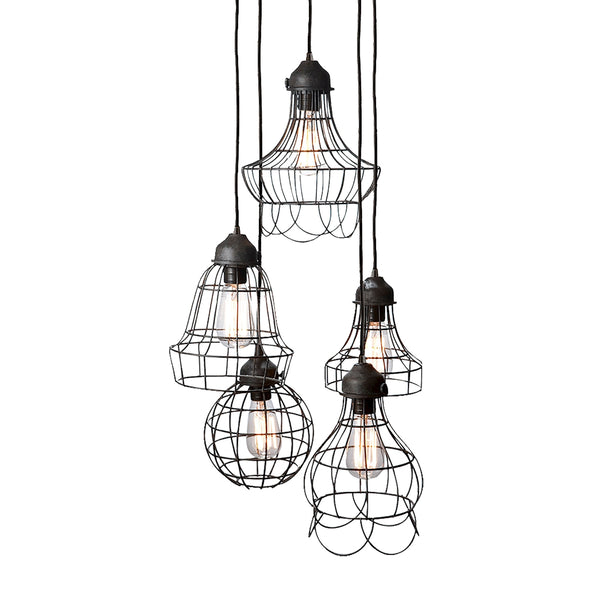 Five-Wire Pendant Lamp