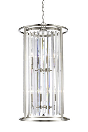 Z-Lite Monarch 8 Light Chandelier 439-8BN