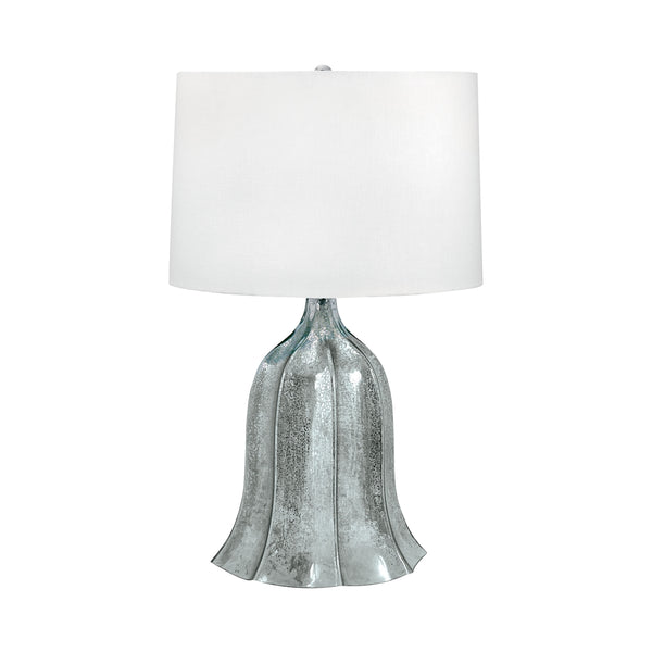 Fluted Mercury Glass Table Lamp