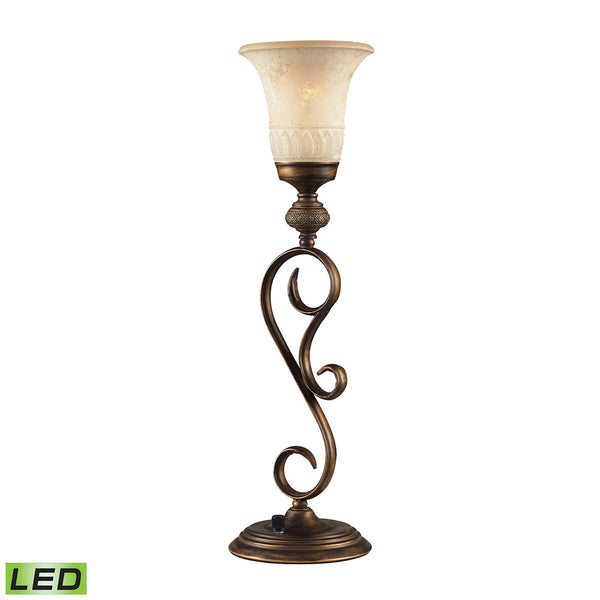 Briarcliff 1 Light Table Lamp In Weathered Umber