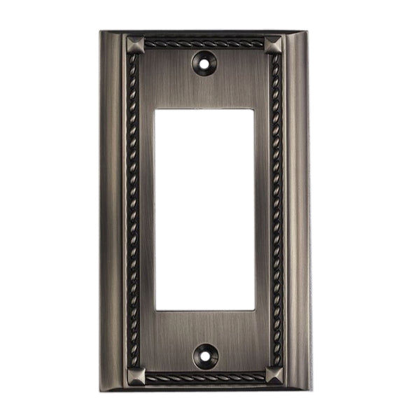 Clickplates Single Plate In Antique Platinum