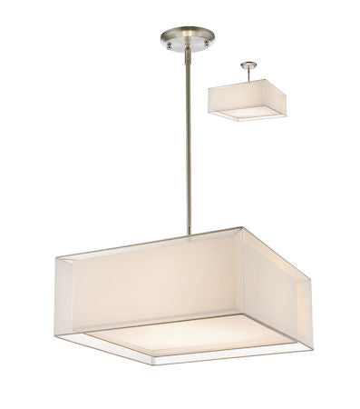 Z-Lite Sedona 3 Light Convertible Pendant 193-24W-C