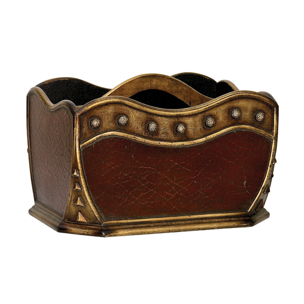 Tibetan Stud Magazine Holder