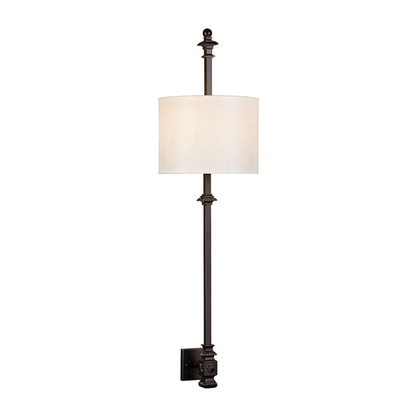 Torch Sconces 2 Light Wall Sconce In Oil Rubbed Bronze