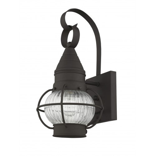 Livex Lighting Newburyport 1 Light Bronze Outdoor Wall Lantern