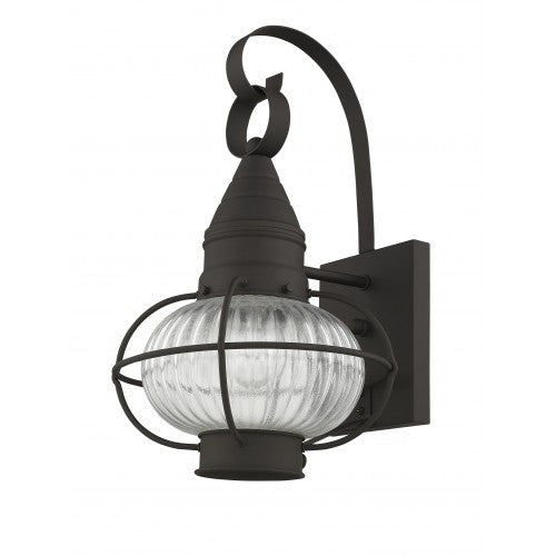 Livex Lighting Newburyport 1 Light Bronze Outdoor Wall Lantern