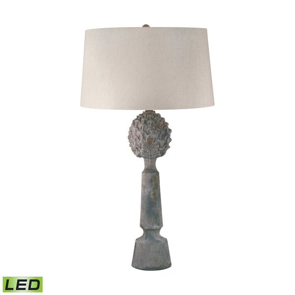 Earthenware Pineapple Top Ceramic LED Table Lamp