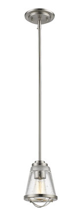 Z-Lite Mariner 1 Light Mini Pendant 444MP-BN