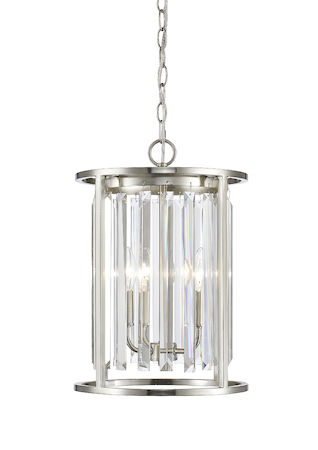 Z-Lite Monarch 3 Light Chandelier 439-3BN