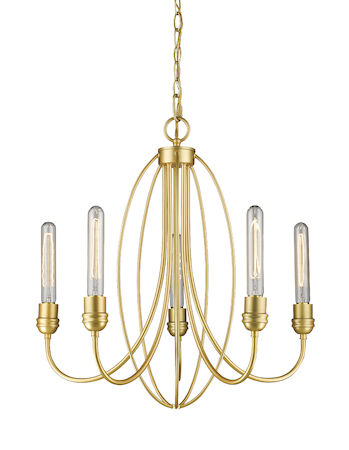 Z-Lite Persis 5 Light Chandelier 3000-5SG