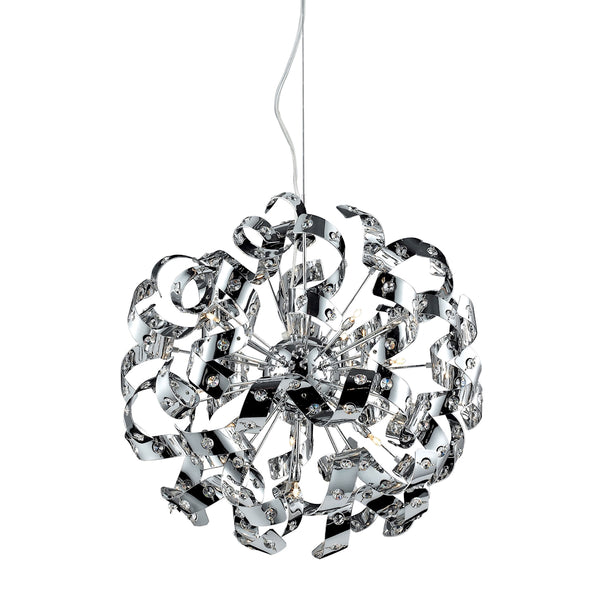 Odyssey 13 Light Chandelier In Polished Chrome