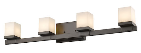 Z-Lite Cadiz 4 Light Vanity Light 1913-4V-BRZ-LED