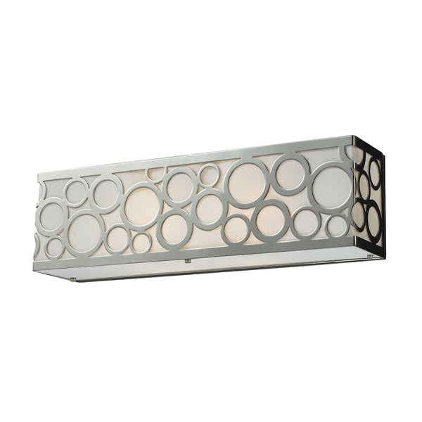 Retrovia 2 Light Vanity In Polished Nickel