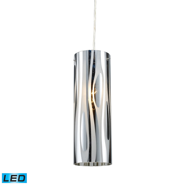 Chromia 1 Light Pendant In Polished Chrome