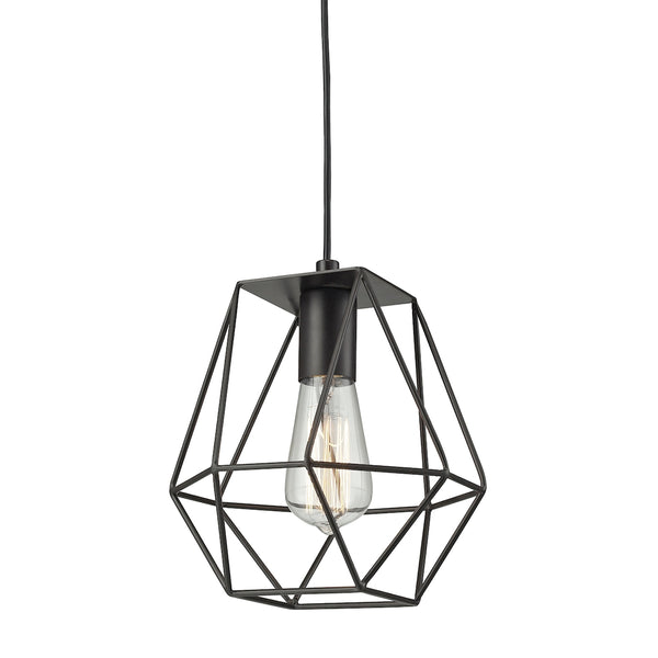 Delaney 1 Light Pendant In Oil Rubbed Bronze
