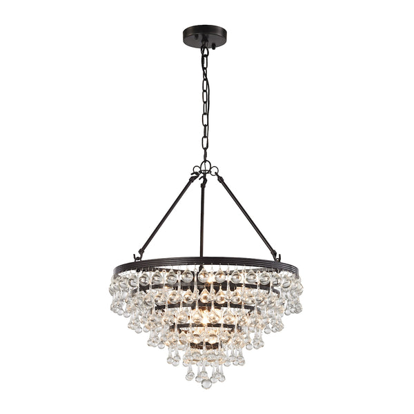 Ramira 6 Light Chandelier In Oil Rubbed Bronze