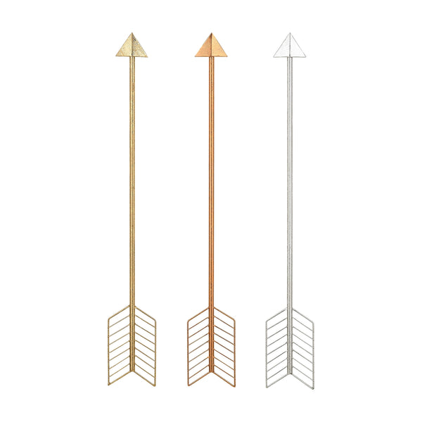 Metallic Arrows - Set of 3