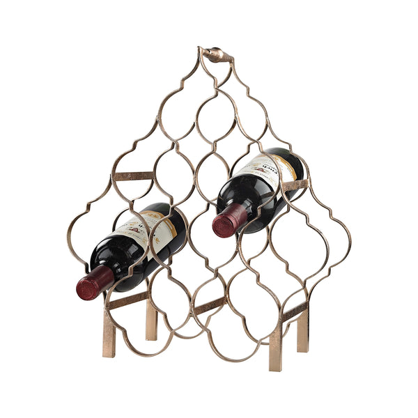 Quatrefoil Wine Rack