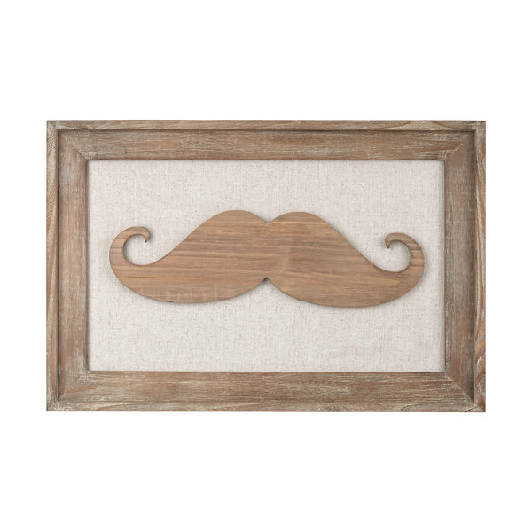 Moustache On Linen