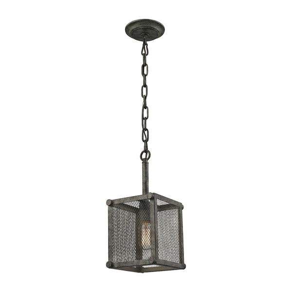 Perry 1 Light Pendant In Malted Rust