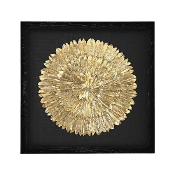 Gold Feather Spiral
