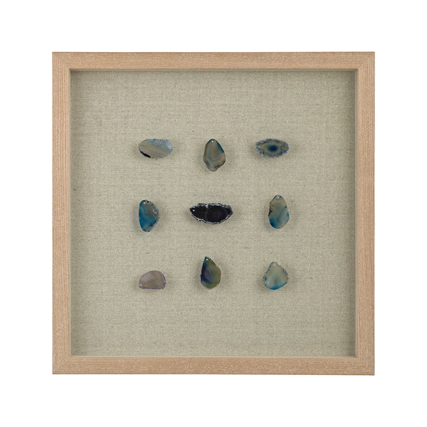Blue Agate Shadow Box