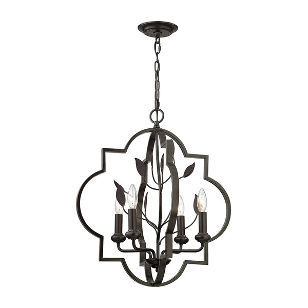 Chandette 4 Light Chandelier In Oil Rubbed Bronze