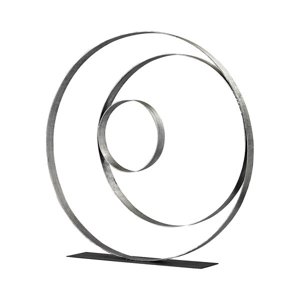 Aged Silver Sculpture