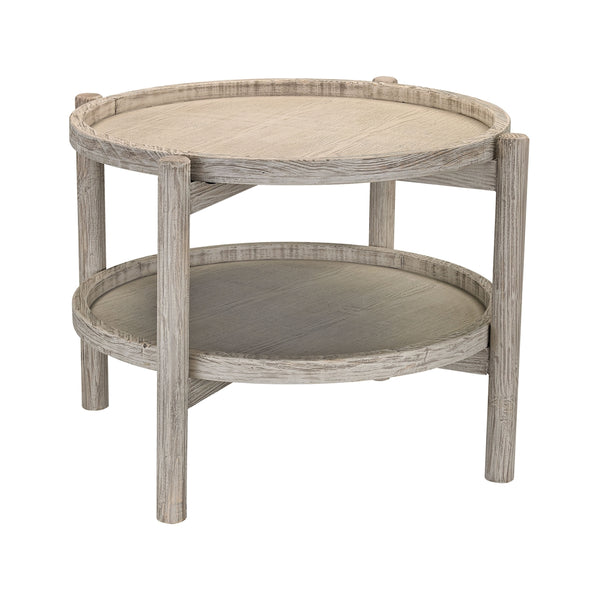 Driftwood Finish Side Table
