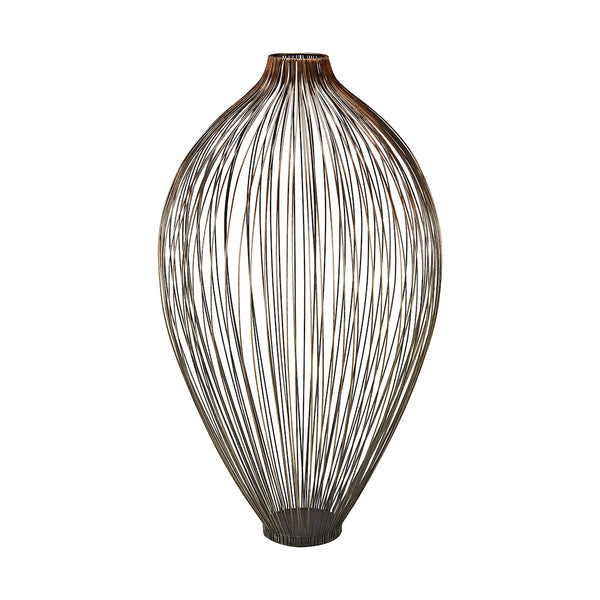 Thrum 23-Inch Vase In Copper Ombre